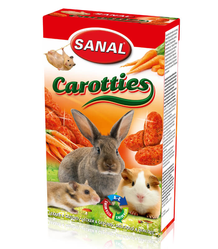 Cumpara  Pentru rozătoare - SANAL Rodent Carotties 45g..