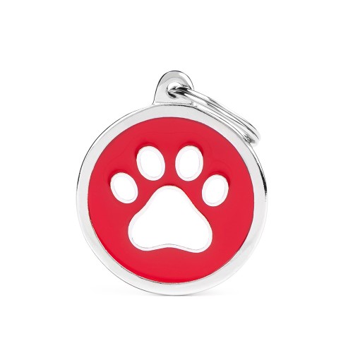 Medalion BIG CIRCLE WHITE PAW