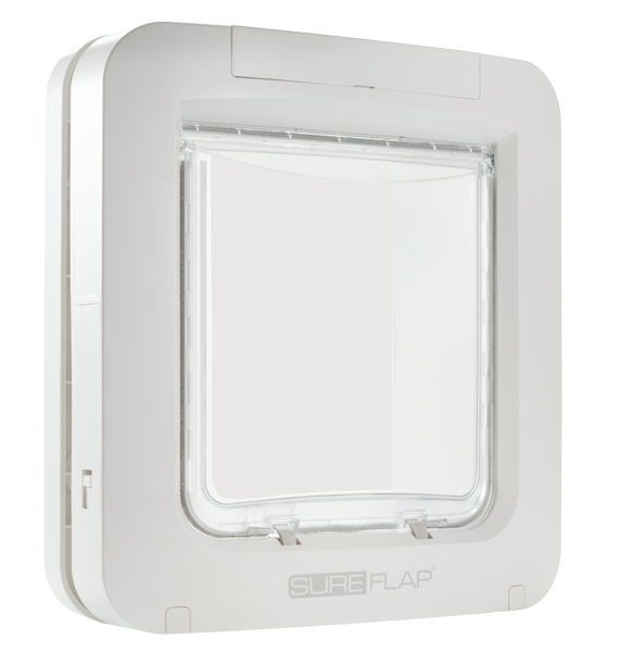 Cumpara  Uși și casuțe - SURE FLAP Ușiță Microchip Pet Door White..
