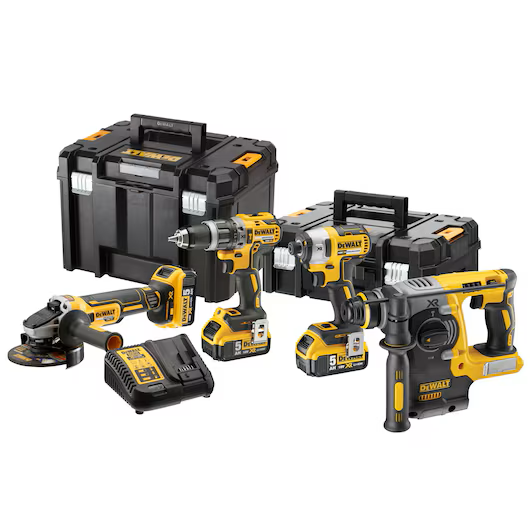 Set de instrumente DCK422P3T (DCH273+DCG405+DCF887+DCD796)