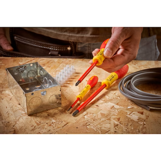 Șurubelniță Stanley Fatmax PH0x75mm VDE 1000V 0-65-414