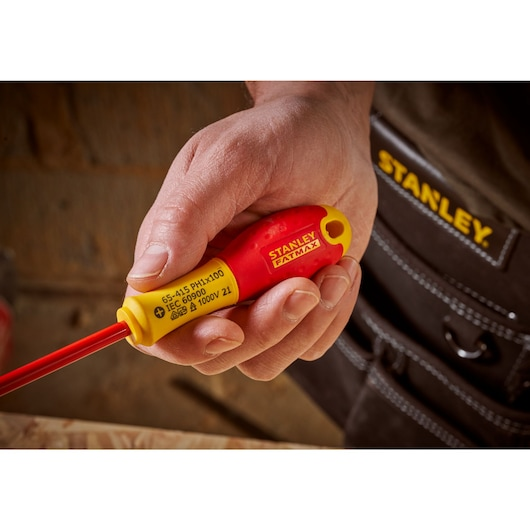 Șurubelniță Stanley Fatmax PH0x75mm VDE 1000V 0-65-414