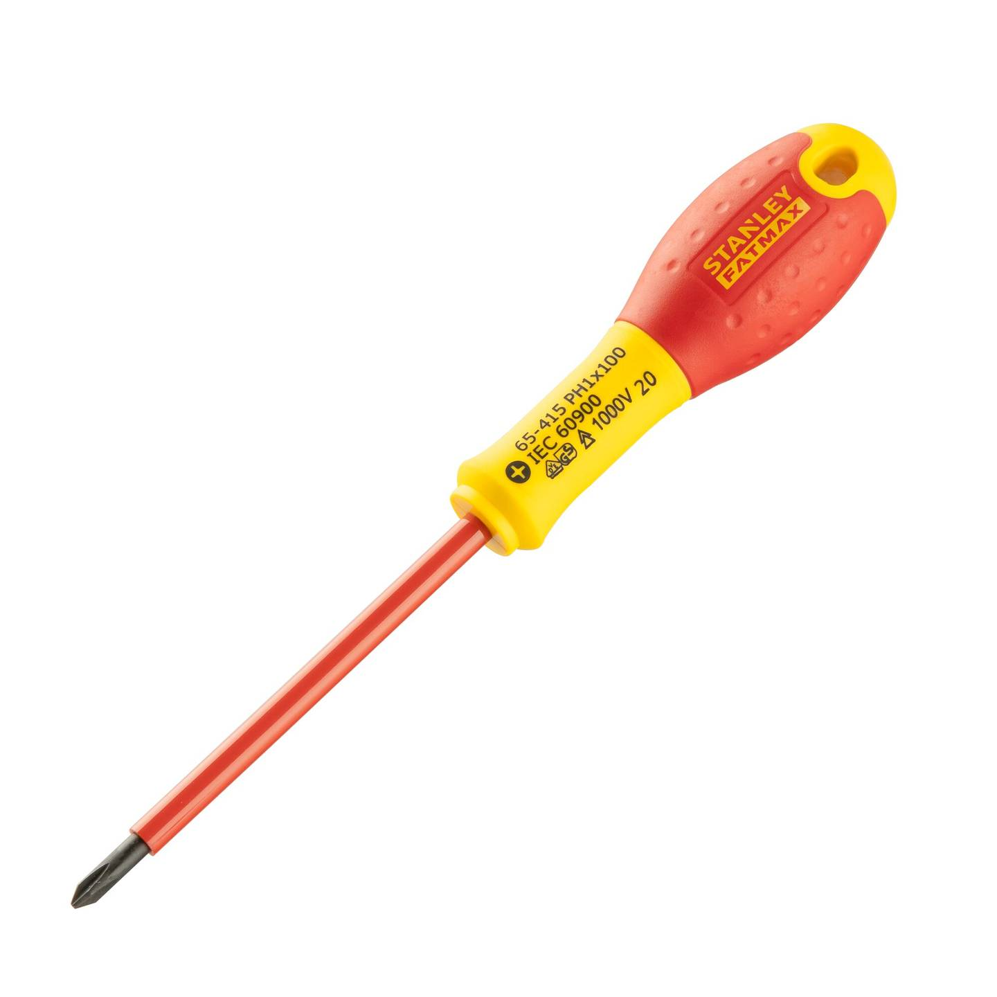 Отвертка Stanley Fatmax PH1x100mm VDE 1000V 0-65-415