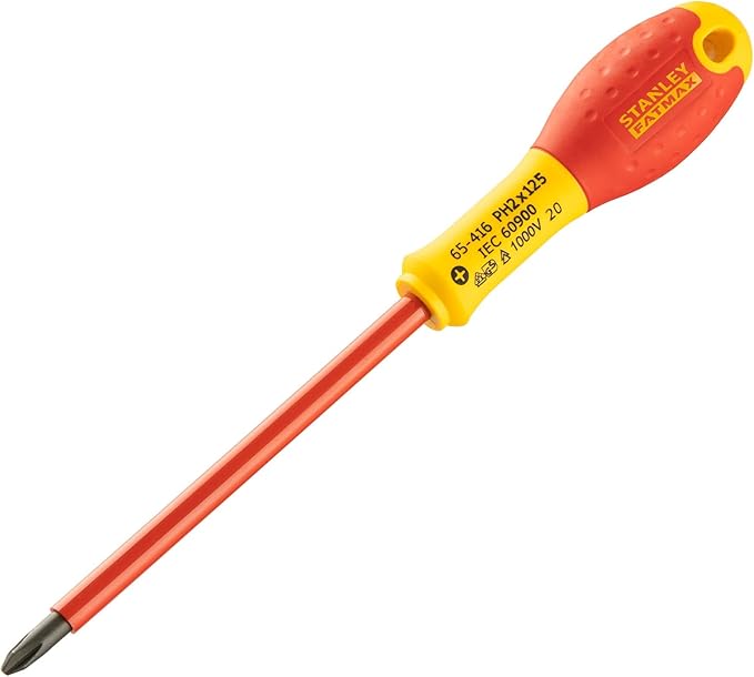 Cumpara  Seturi de șurubelnițe electrice și mecanice - Șurubelniță Stanley Fatmax PH2x125mm VDE 1000..