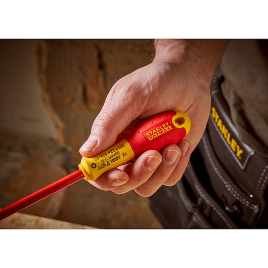Șurubelniță Stanley Fatmax PZ0x75mm VDE 1000V 0-65-417