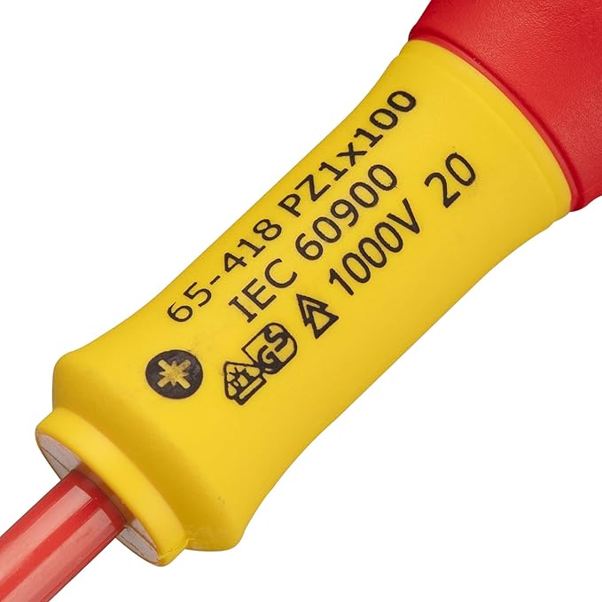 Отвертка Stanley Fatmax PZ1x100mm VDE 1000V 0-65-418