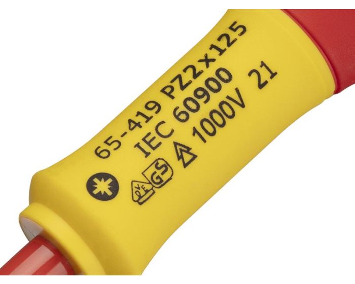 Șurubelniță Stanley Fatmax PZ2x125mm VDE 1000V 0-65-419