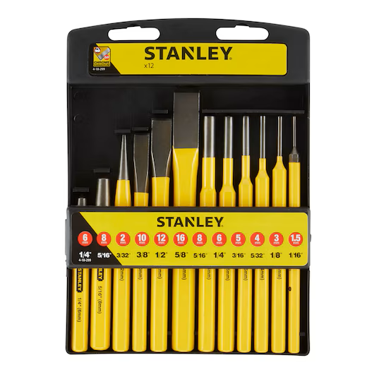 Set dălți pentru metal Stanley 4-18-299