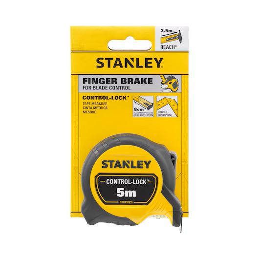 Bandă de măsurare 5m LOCK TAPE Stanley STHT37231-0