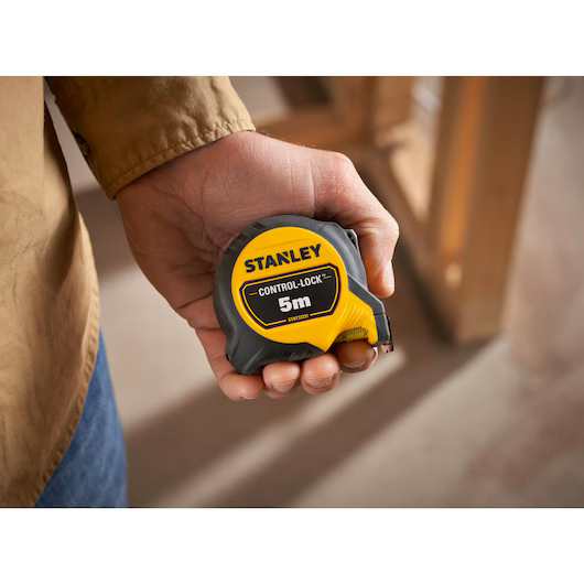 Bandă de măsurare 5m LOCK TAPE Stanley STHT37231-0