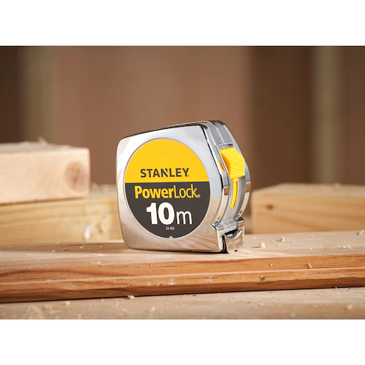 Ruleta 10m PowerLock 0-33-442 Stanley