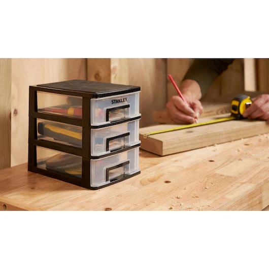 Пластиковый вертикальный органайзер STST40710-1 Stanley