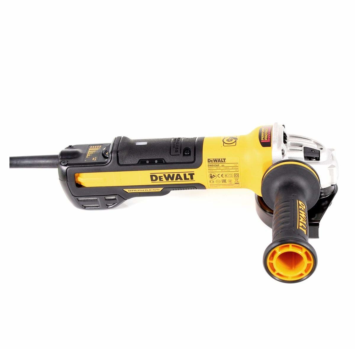 Polizor unghiular DeWALT DWE4369 (INOX)