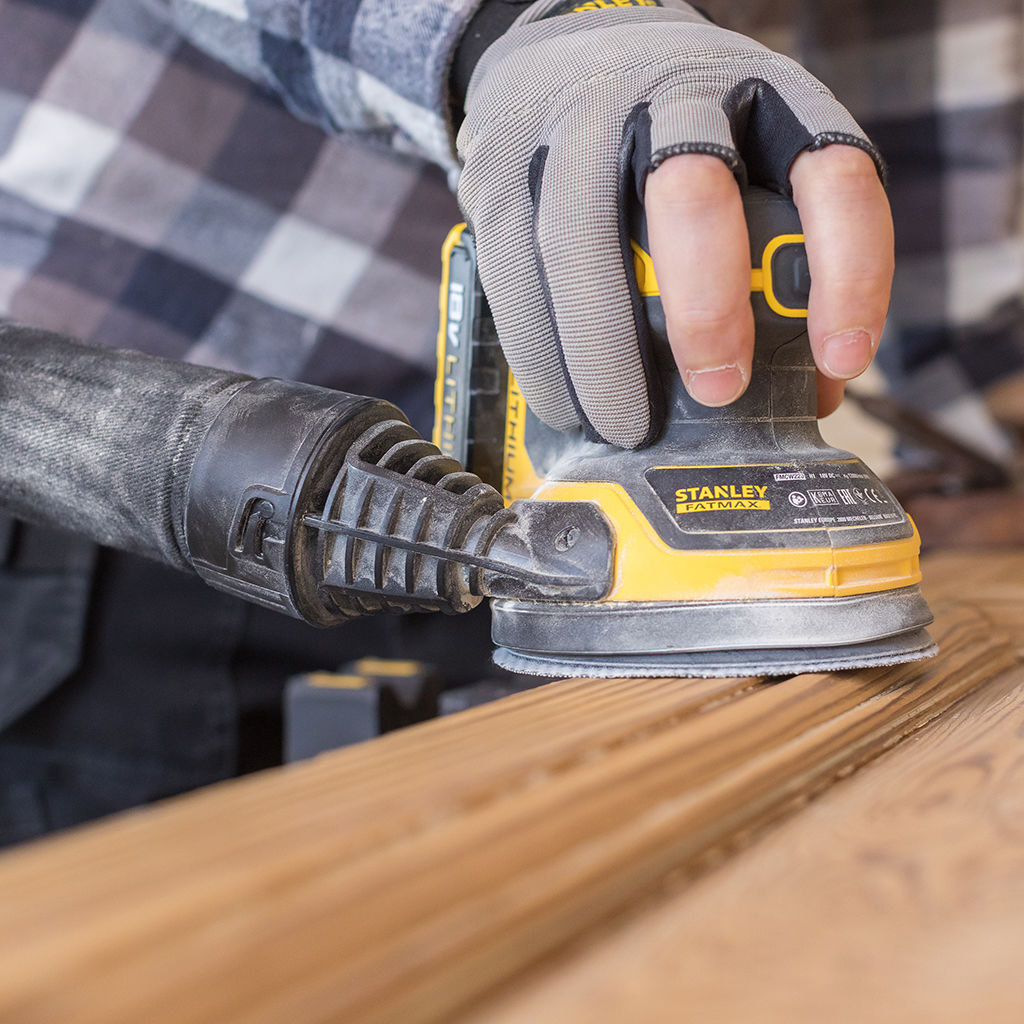 MASINA DE SLEFUIT ORBITALA CU ACUM. STANLEY FATMAX FMCW220D1