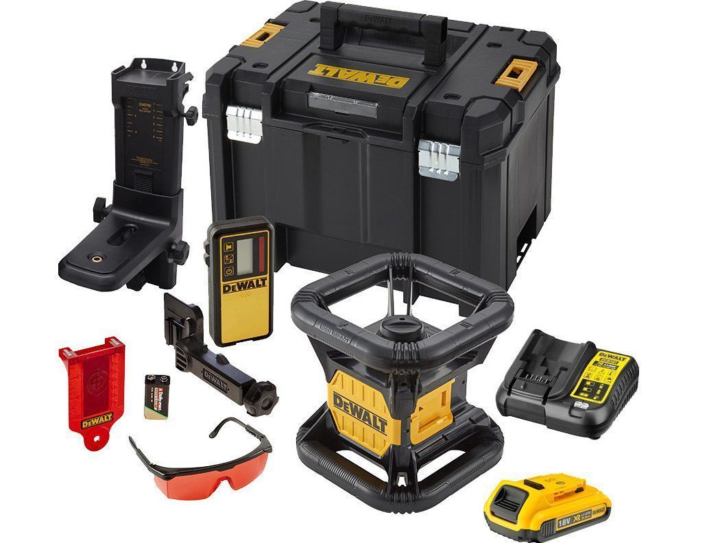 Nivelă laser rotativă DeWALT DCE079D1R