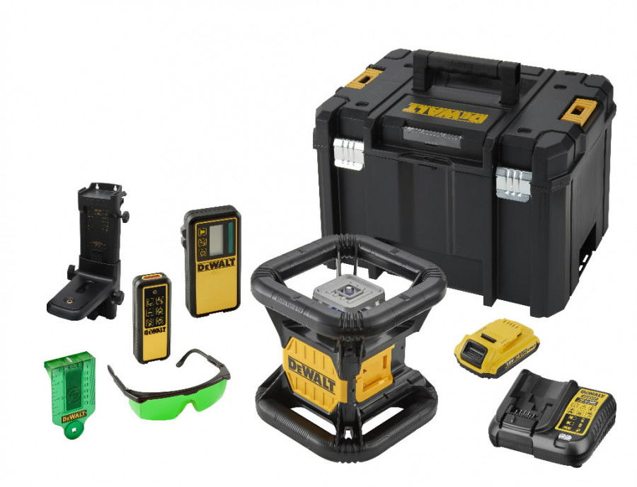 Nivelă laser rotativă DeWALT DCE079D1G