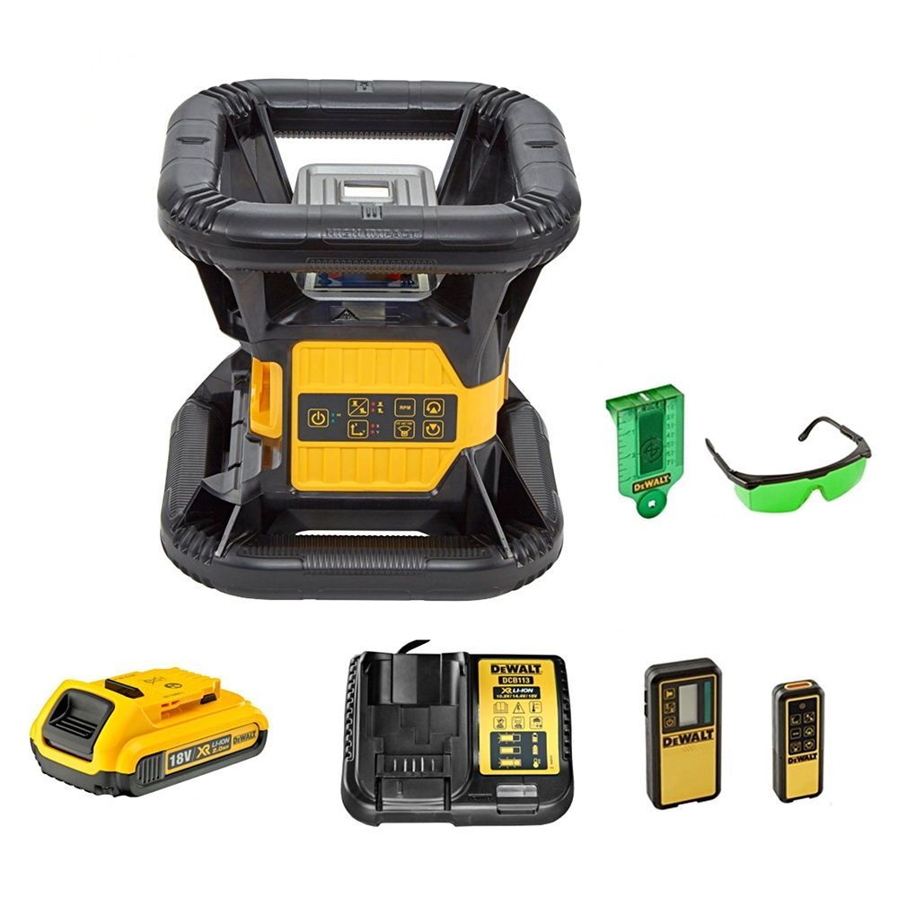 Nivelă laser rotativă DeWALT DCE079D1G