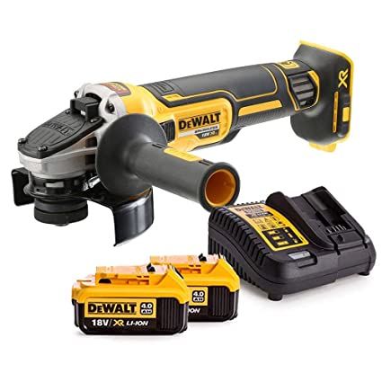 Polizor unghiular cu acumulator DeWALT DCG405P2