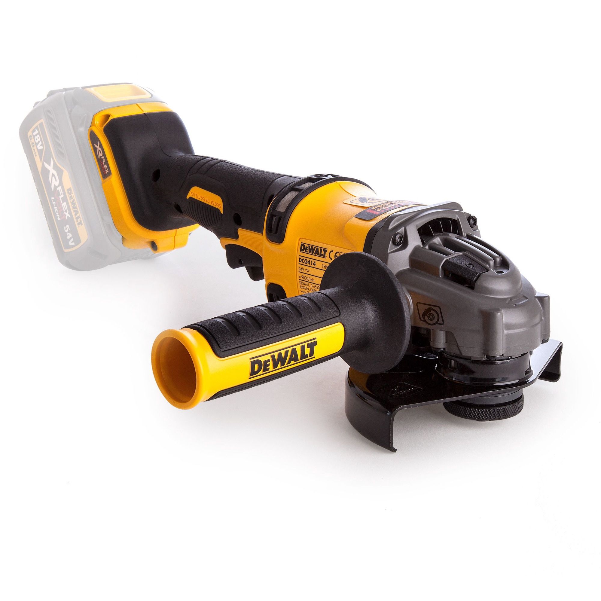 Polizor unghiular cu acumulator DeWALT DCG414NT