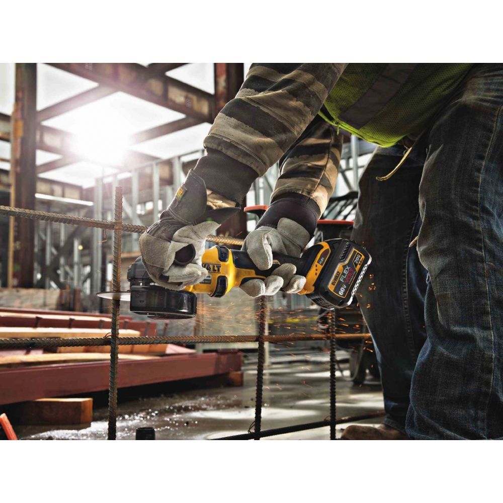 Polizor unghiular cu acumulator DeWALT DCG414T2