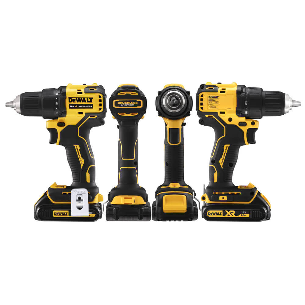 Mașină de găurit cu acumulator DeWALT DCD708S2T