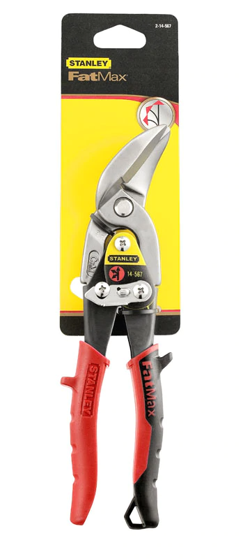 Foarfeca pentru metal Aviation stânga cu curbură STANLEY 2-14-567