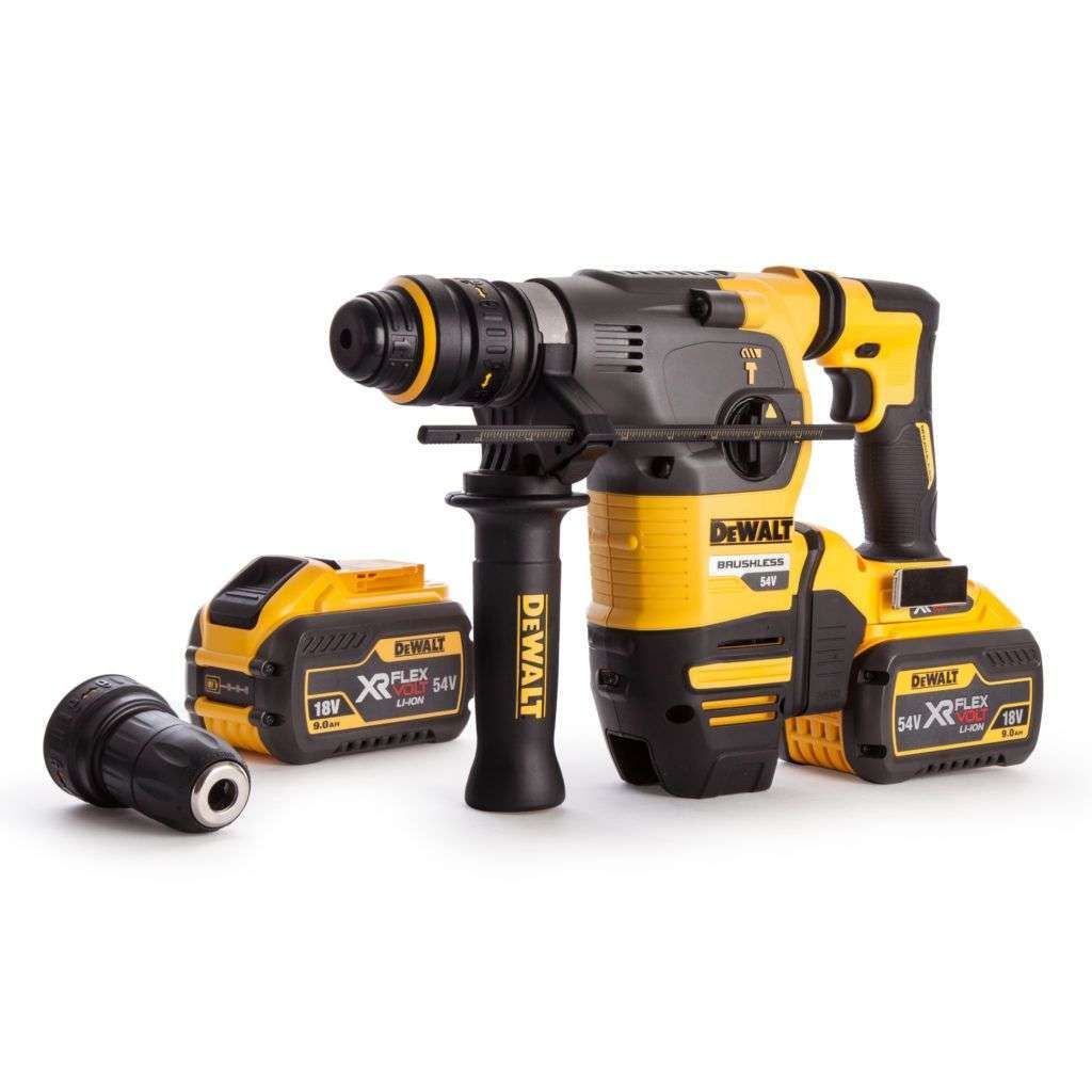 Ciocan rotopercutor cu acumulator DeWalt SDS-Plus DCH334X2