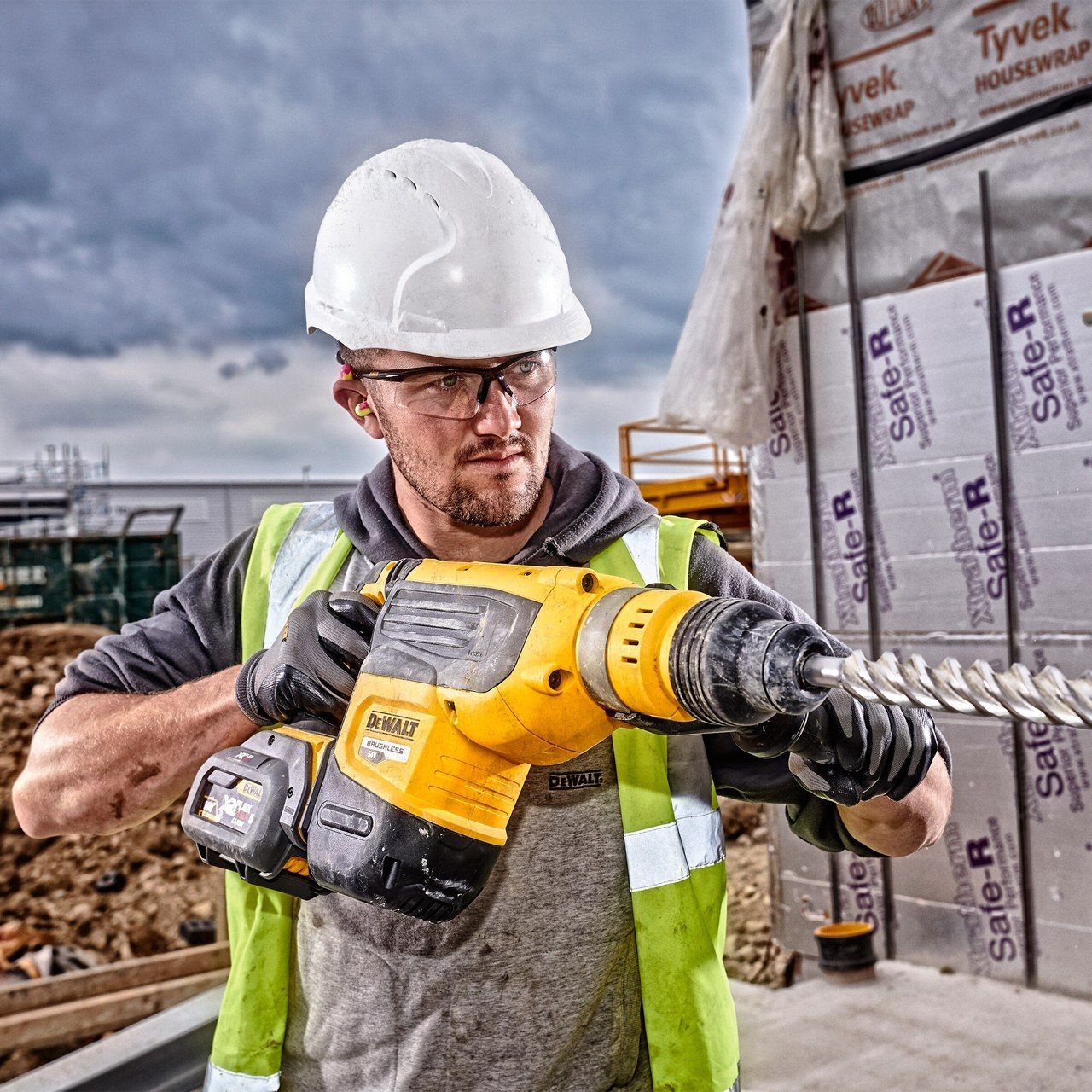 Ciocan rotopercutor cu acumulator DeWalt SDS-Plus DCH733N