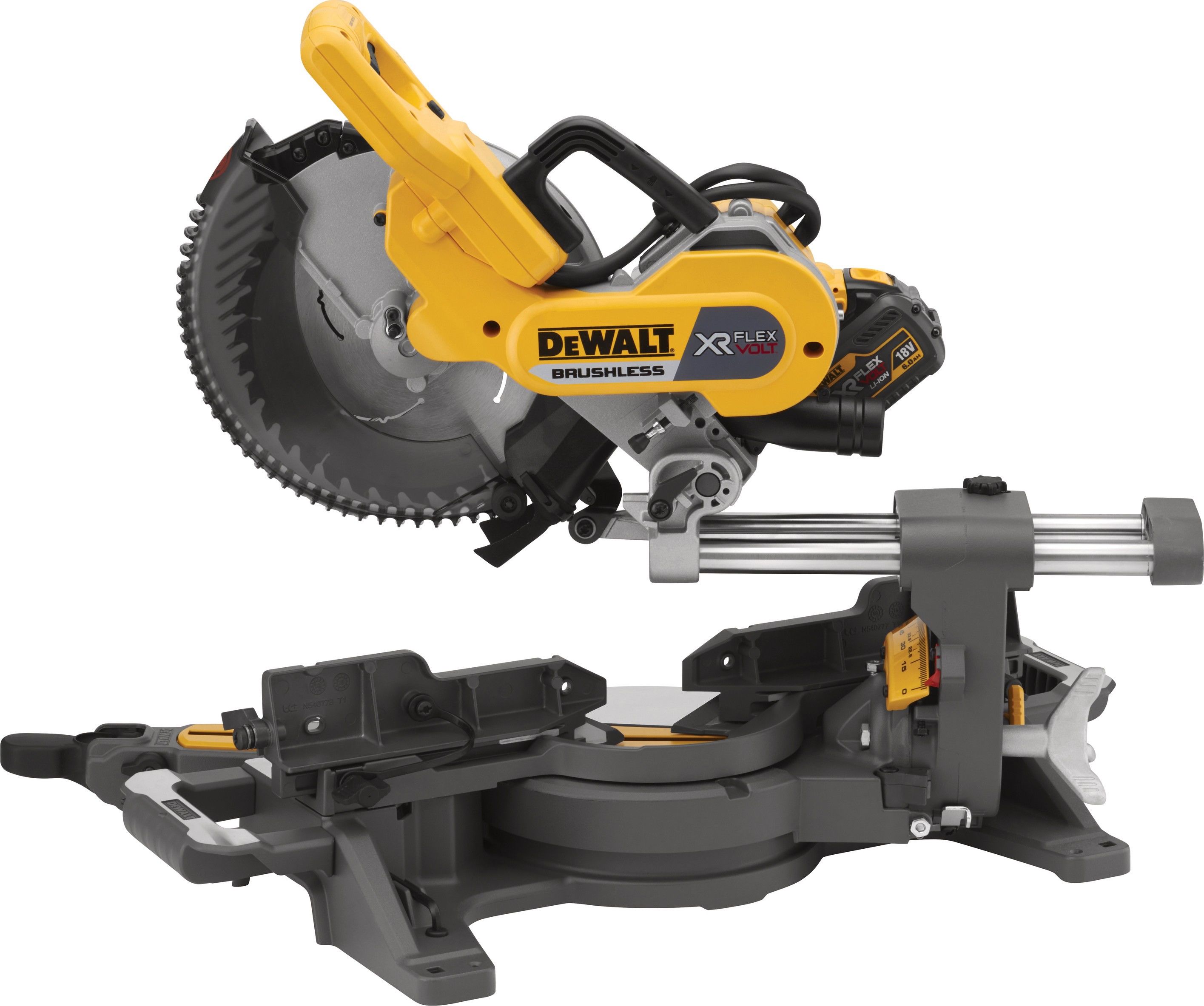 Ferestrau circular cu acumulator Dewalt DCS727T2