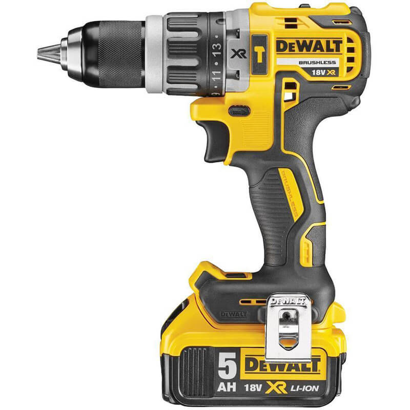Set scule cu acumulator DeWALT DCK266P2T (DCD796+DCF887)