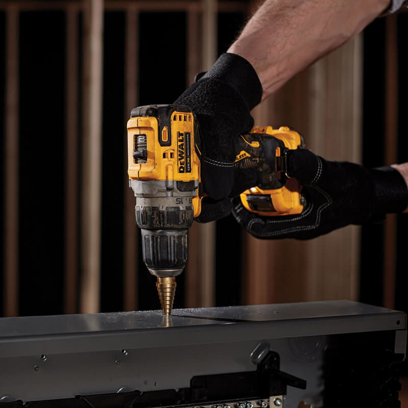Set scule cu acumulator DeWALT DCK2110L2T (DCD701+DCF801)