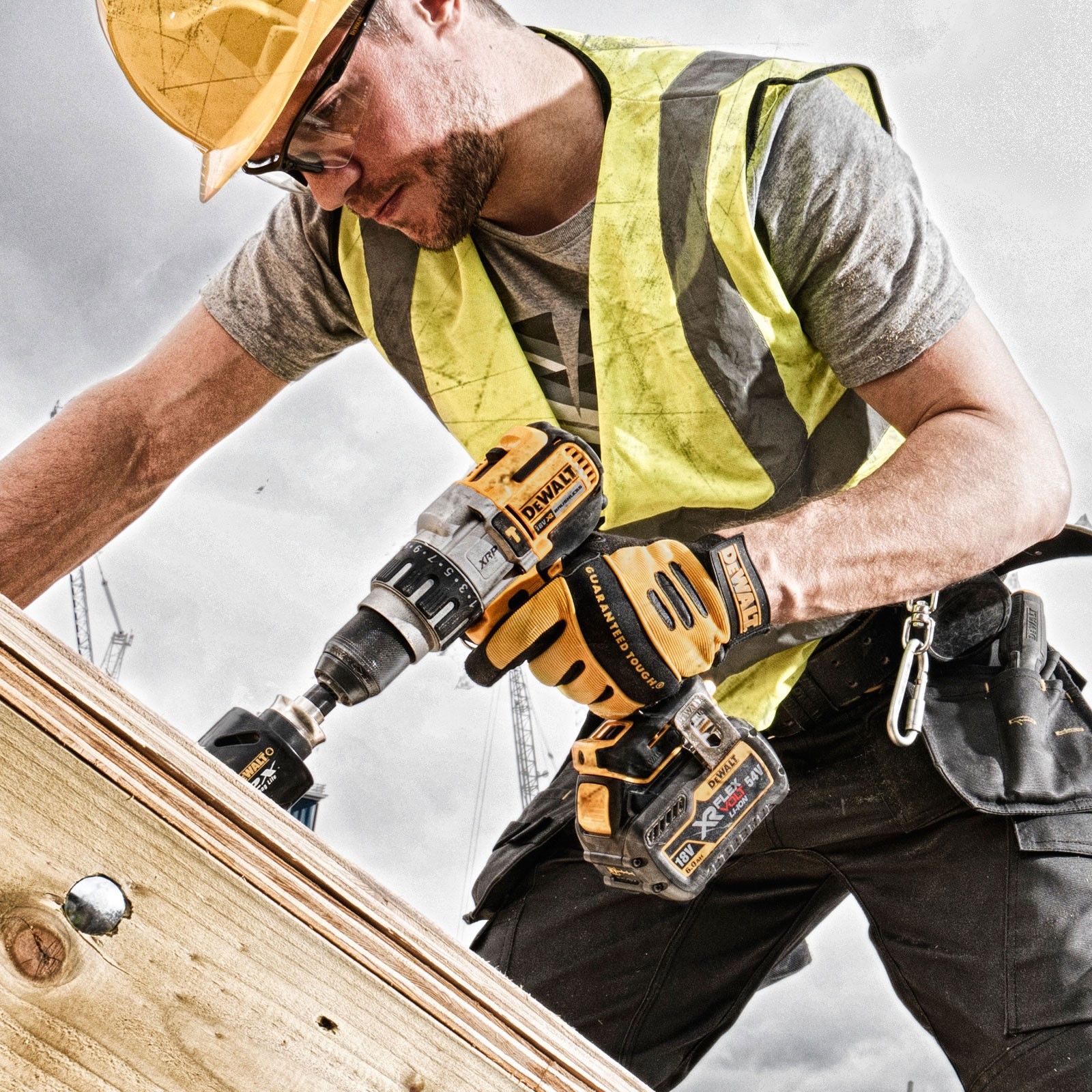 Set de scule cu acumulator  DeWALT DCK2055T2T