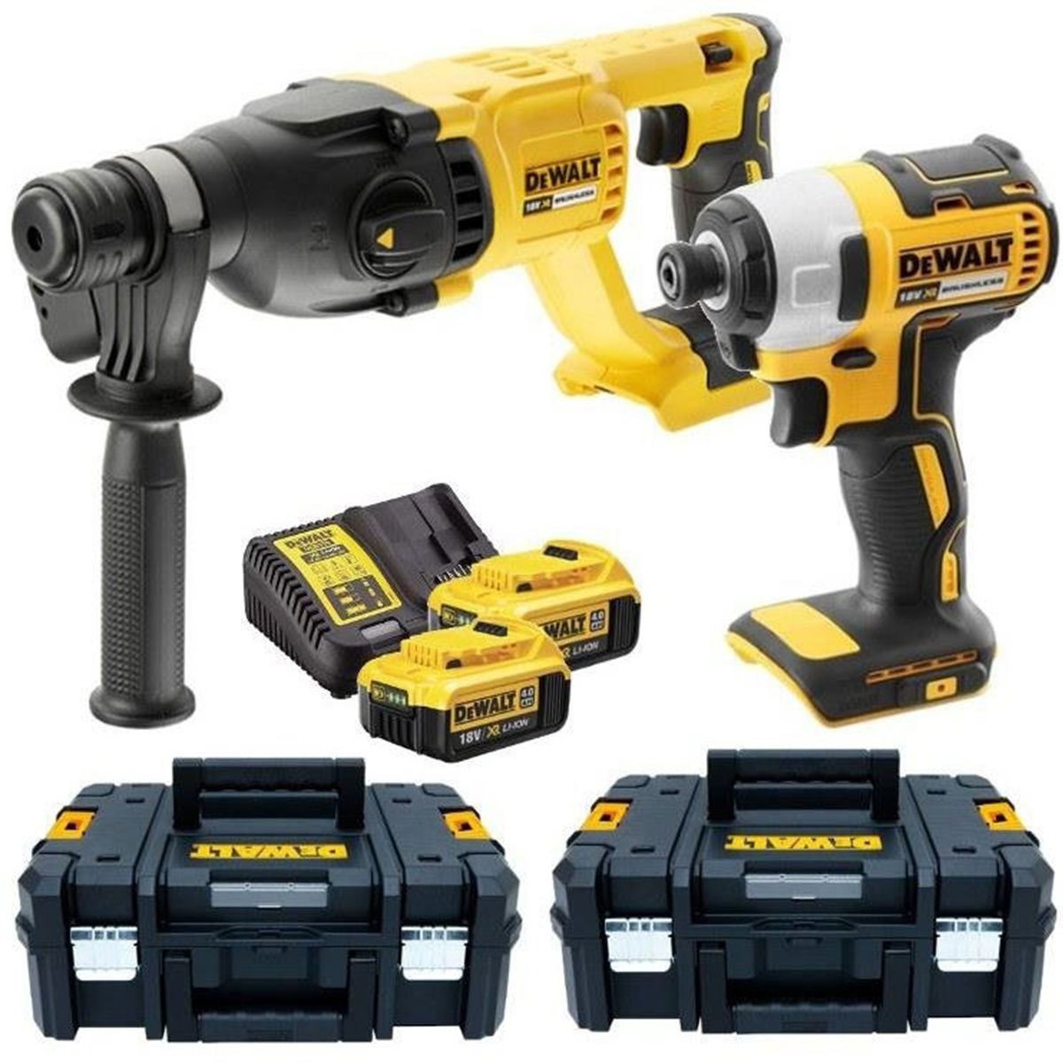 Set de scule cu acumulator  DeWALT DCK2023M2T