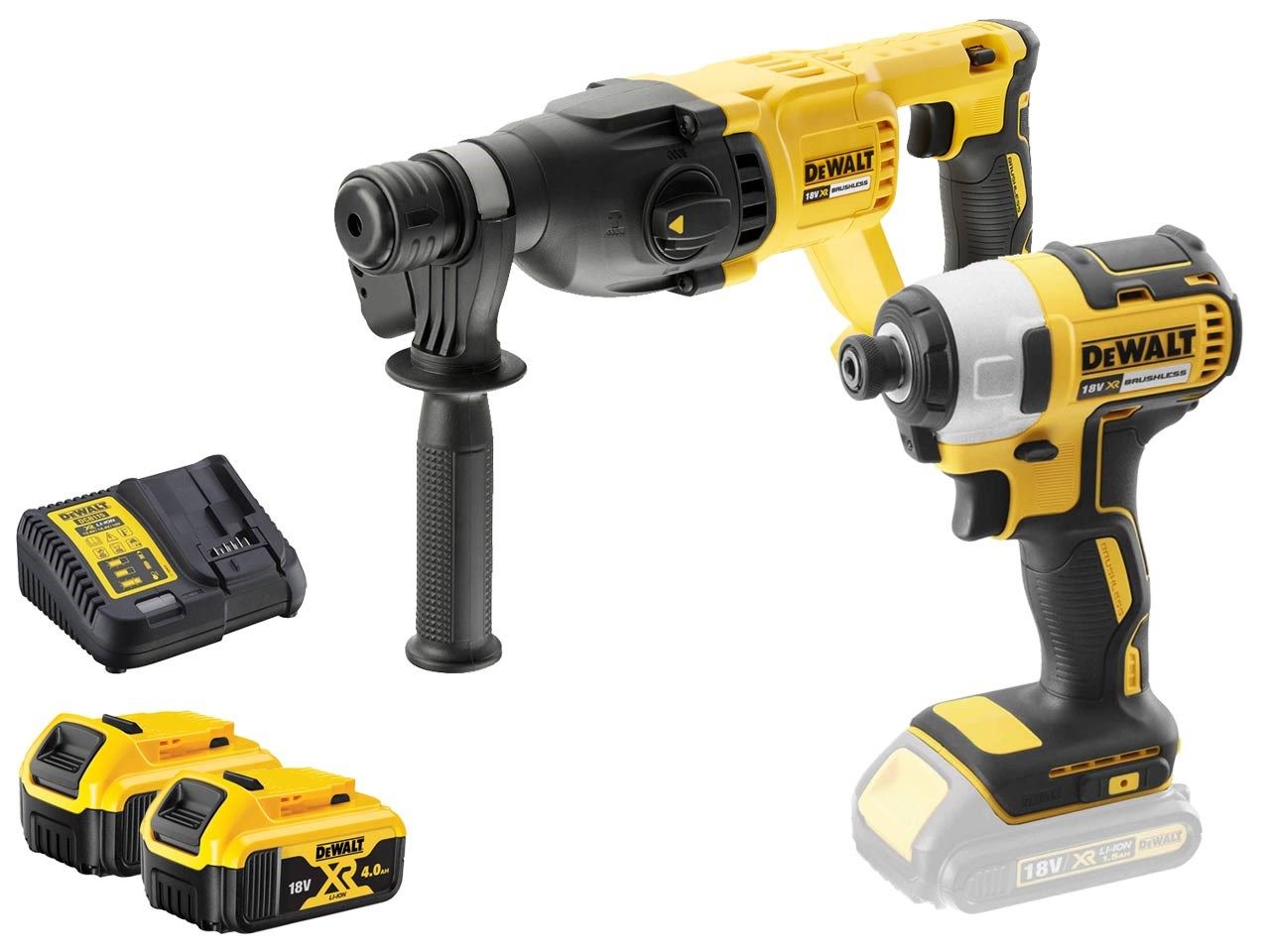 Set de scule cu acumulator  DeWALT DCK2023M2T