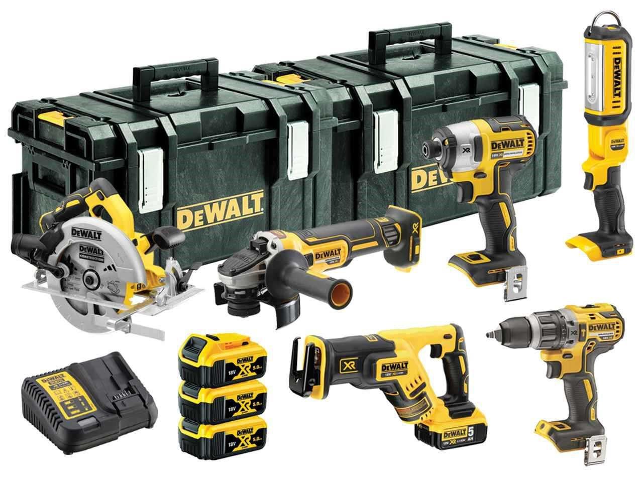 Set de scule cu acumulator  DeWALT DCK623P3