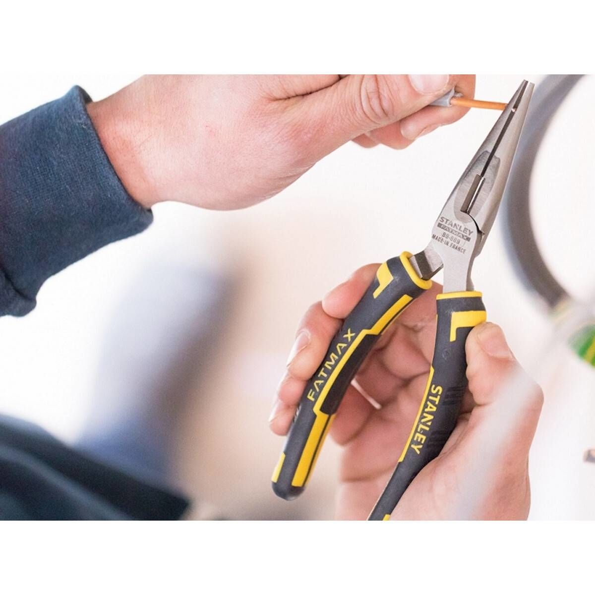 Cleste cu nas lung  Stanley FatMax 160 mm