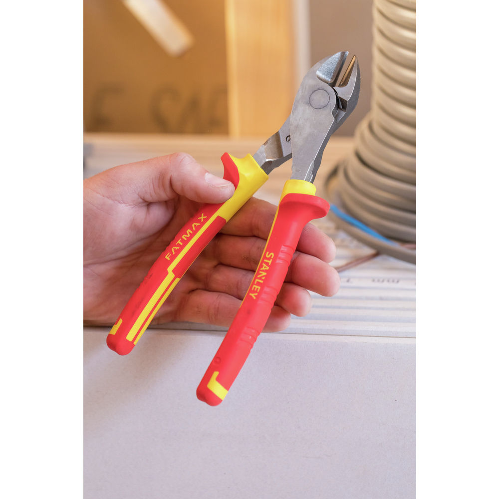 Cleste STANLEY Fatmax MaxSteel 1000V cu taietura longitudinala 160 мм