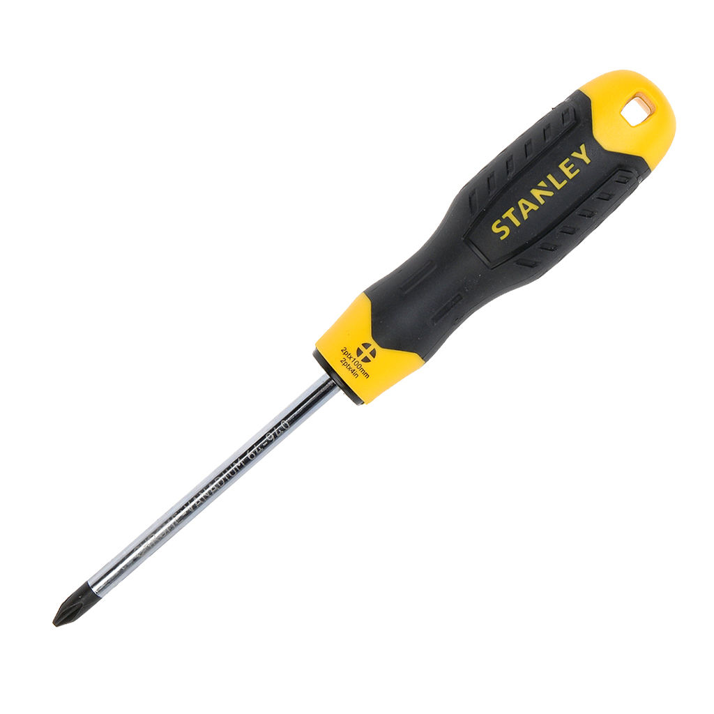 Отвертка Stanley CUSHION GRIP PH2 Х 100ММ 0-64-940