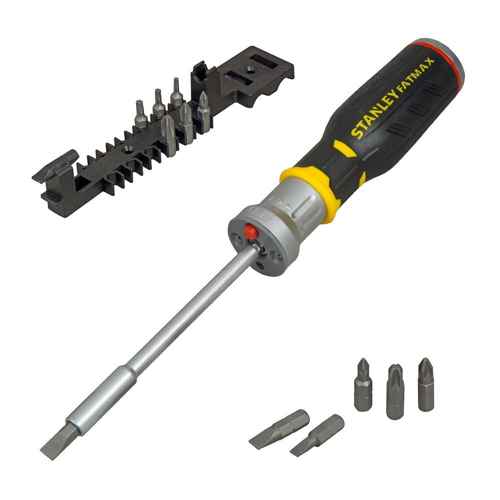 Cumpara  Seturi de șurubelnițe electrice și mecanice - Șurubelniță reversibilă Stanley Fatmax cu ilu..