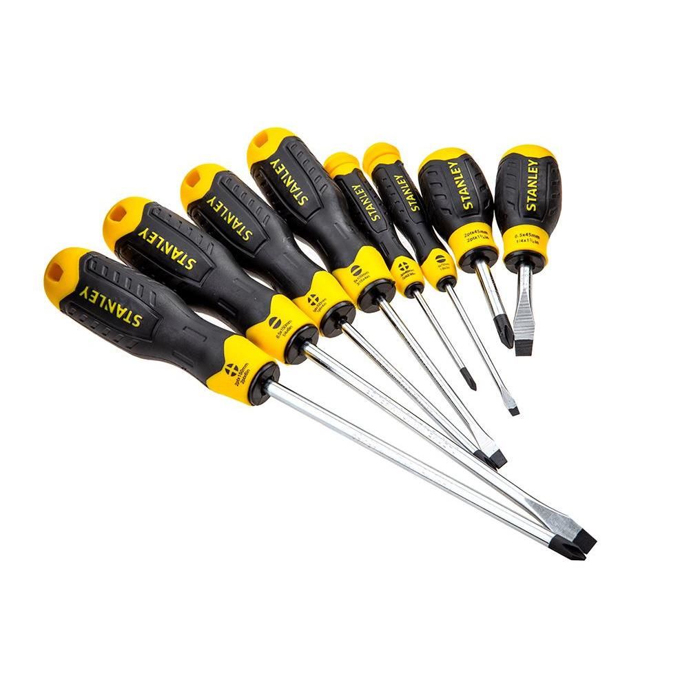 Cumpara  Seturi de șurubelnițe electrice și mecanice - Set de surubelnite Stanley cushion grip 8buc ..