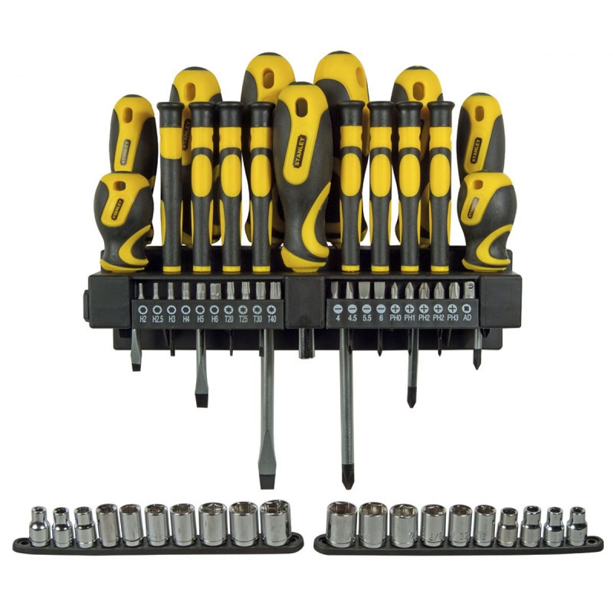 Cumpara  Seturi de șurubelnițe electrice și mecanice - Set surubelnite Stanley 57 buc. STHT0-62143..