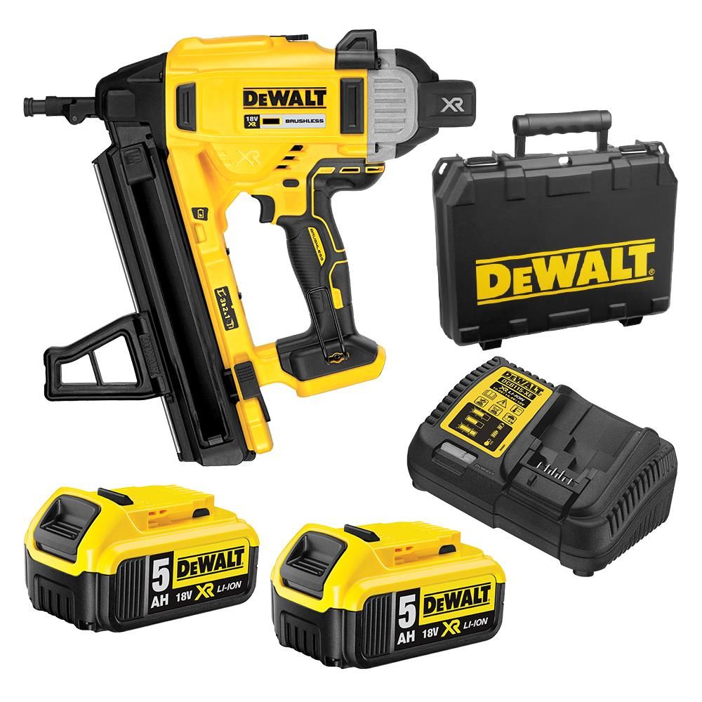 Pistol de batut cuie otel/beton DeWALT DCN890P2