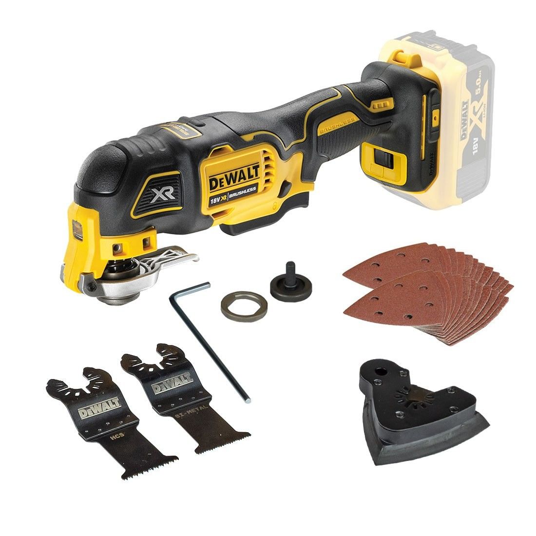 Multitool cu acumulator DeWALT DCS356NT