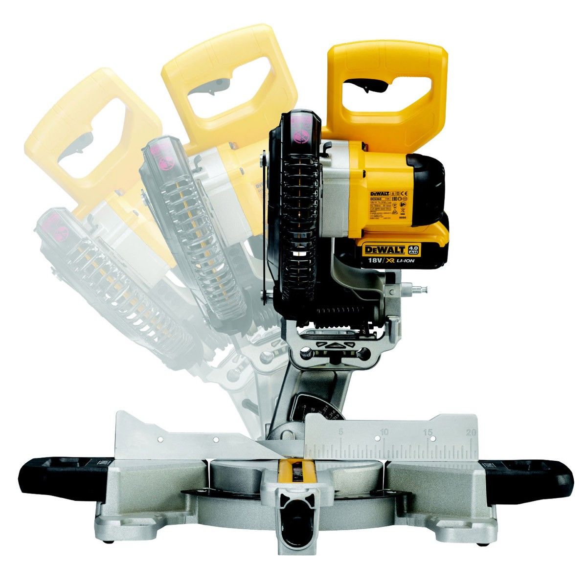 Debitor culisant DeWALT DCS365M2