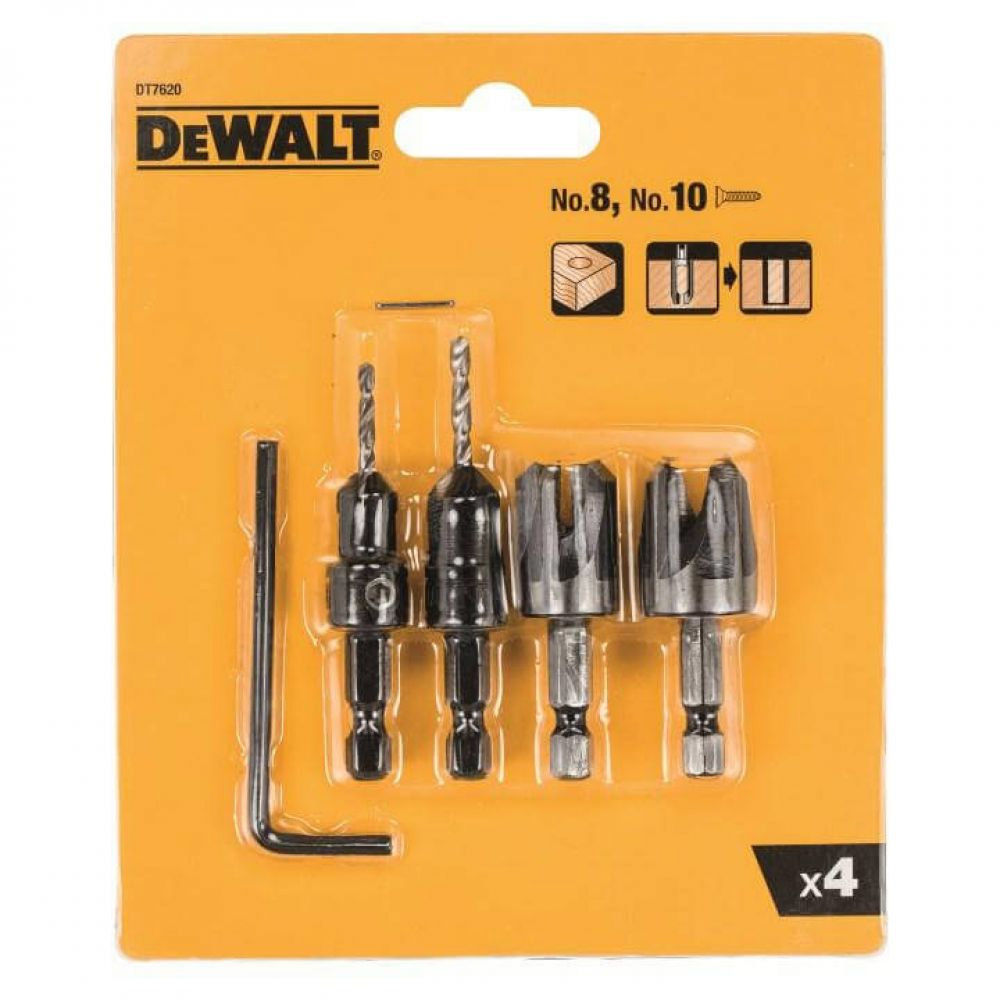 Set pentru gaurire in lemn DT7620