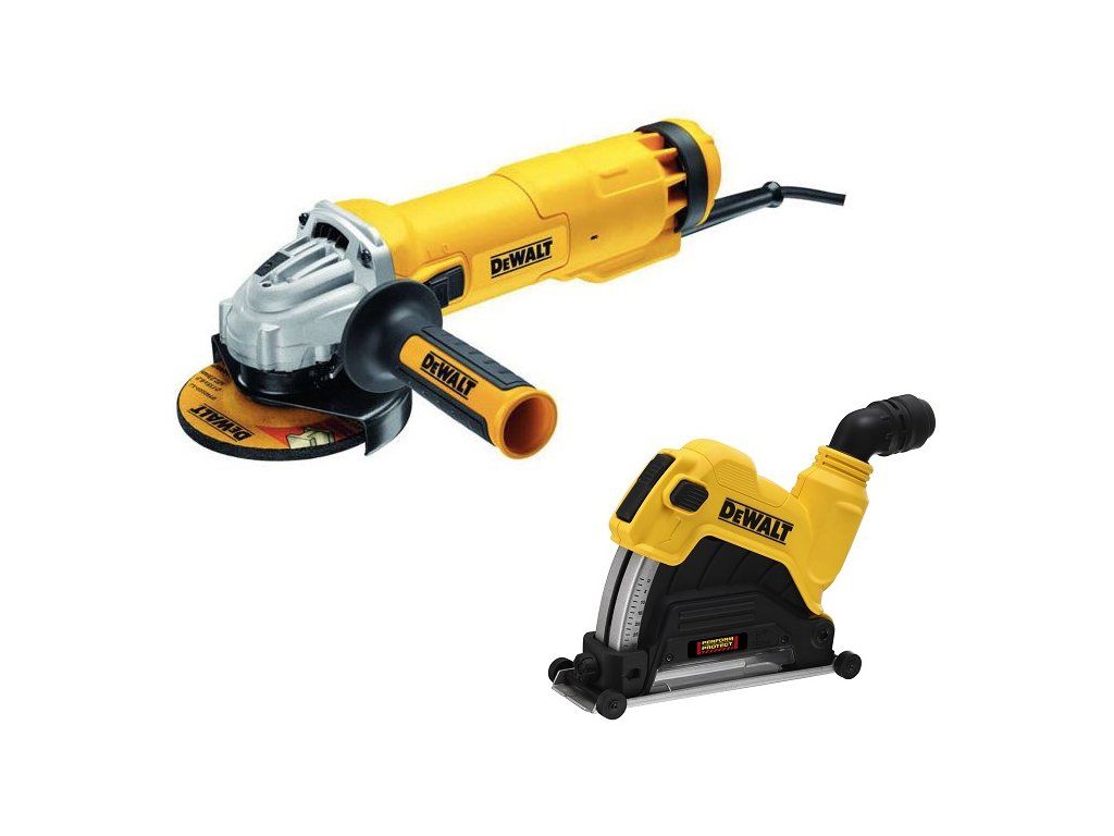 Polizor unghiular DWE4237+Protector pentru taiere beton DWE46225