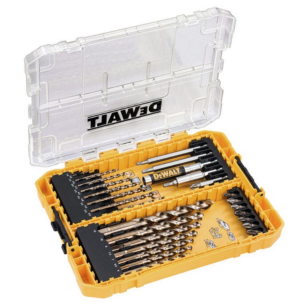 Set de burghie și duze DEWALT DT70756