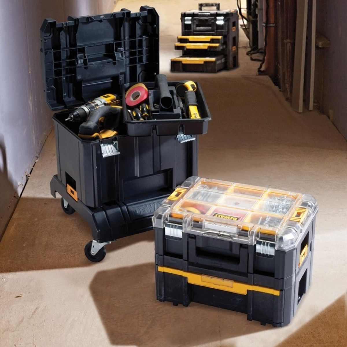Cutie modulară pentru unelte DEWALT TSTAK III DWST1-70705
