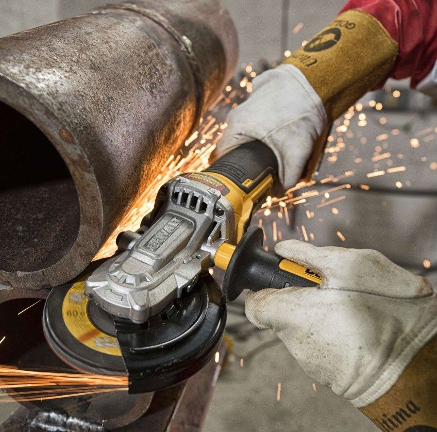Polizor unghiular cu acumulator DeWALT DCG405FNT