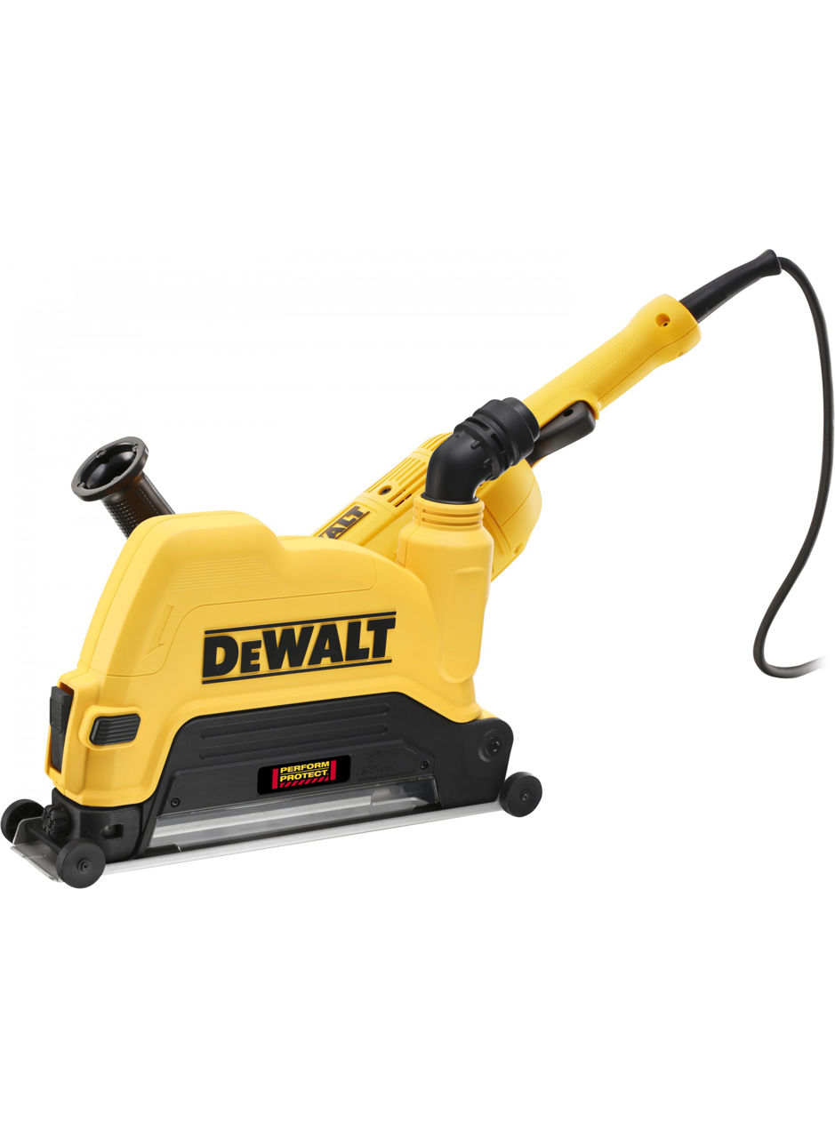 Husa de protecție pentru praf DeWALT pentru UȘM pentru tăierea betonului de 230mm DWE46229